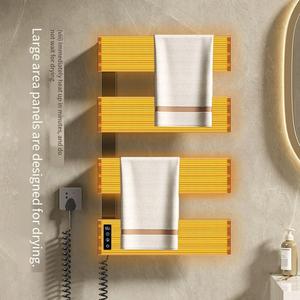 Porte-serviettes intelligent domestique électrique à grand panneau, séchage à température constante, stérilisation, élimination des acariens pour salle <span class=keywords><strong>de</strong></span> bain - Product Image 1
