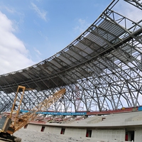 Fabricant professionnel de structures en acier pour la construction de terrains de badminton intérieurs, bâtiments métalliques à grande portée, gymnases