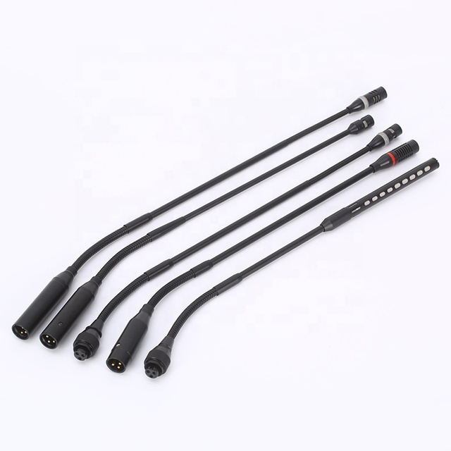 OEM ODM Customized 25M 27M 42M 45M Conference Desktop Tube Microphone Recording Gooseneck Microphone