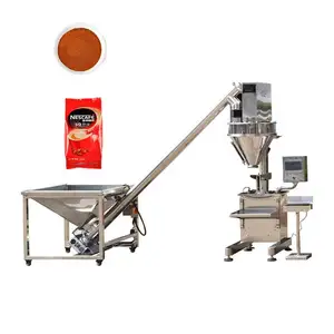 Multi function 300g 500g 1000g 1kg 2kg 5kg package 1-2 kg flour paper bag packaging machine auger filler for 300 grams