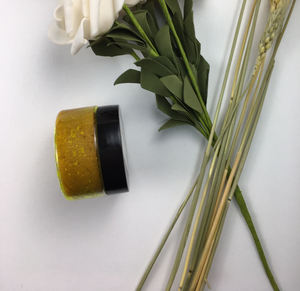 Private label organico Bath & Body Glow Limone Torta Curcuma <span class=keywords><strong>viso</strong></span> Scrub Della Pelle <span class=keywords><strong>gommage</strong></span> corp Luminosità del corpo e Del <span class=keywords><strong>Viso</strong></span> Scrub - Product Image 4