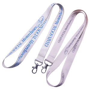 Meilleures ventes Longes de taille personnalisée de haute qualité qui ne se décolorent pas Lanyard à crochet - Product Image 2