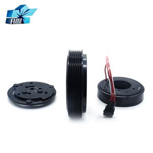 Embrague de Aire Acondicionado para Automóvil de 12 V para VW T4, Embrague de Compresor de Aire Acondicionado 6PK VW FMM130051 - Product Image 1