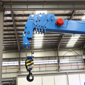Grúa hidráulica telescópica BOB-LIFT de 3 a 10 toneladas con pluma recta de 19,4 m de alcance, 4 secciones, motor de engranajes y rodamientos. - Product Image 5