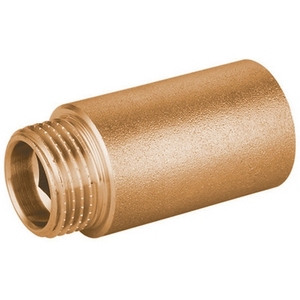 Prolunga filettata MF in ottone giallo resistente 3/4 x 10 per tubi in rame - Product Image 1