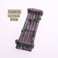 Mini Ornement en Résine en Forme de Pont en Bois Suspendu, Décoration d'Aquarium Rocaille, Accessoire de Scène pour Micro-Paysage Bonsaï