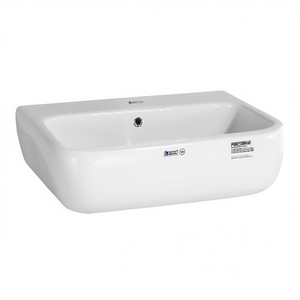 Lavabo Metropolitan de un solo orificio, 60 cm de longitud, para baño. - Product Image 3