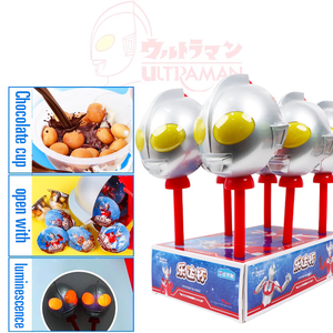 Đồ ăn nhẹ kỳ lạ kẹo mút hình trẻ em đồ ăn nhẹ, bánh quy + Cốc nước sốt sô cô la 60g bánh quy trẻ em - Product Image 3