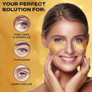 Patchs sous les <span class=keywords><strong>yeux</strong></span> pour les cernes et les <span class=keywords><strong>yeux</strong></span> <span class=keywords><strong>gonflés</strong></span>, masques pour les <span class=keywords><strong>yeux</strong></span> rafraîchissants pour les poches sous les <span class=keywords><strong>yeux</strong></span>, réduction des ridules et des rides, anti-âge 30 paires - Product Image 3