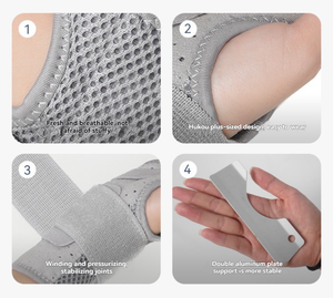 Karpal tünel için yaralanmalar bilek Brace için Splints sağ kol sıkıştırma el desteği ile ayarlanabilir bilek desteği Brace - Product Image 5