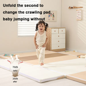 Corralito Infantil <span class=keywords><strong>para</strong></span> Juegos, Combinación de Corralito y Barrera de Seguridad, Barrera Blanca <span class=keywords><strong>para</strong></span> Bebés, Corralito Suave - Product Image 4