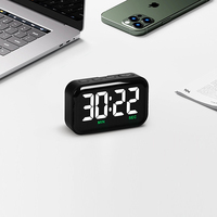 Mini numérique analogique-numérique réveil grand écran LED compte à rebours douche minuterie Fitness rappel magnétique aspiration cuisine cuisson