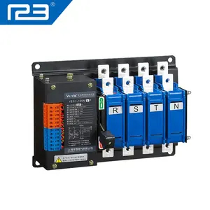 Interruptor de cambio automático monofásico l 2p 3p 4p 40a 50a 63 amp con bloque de terminales