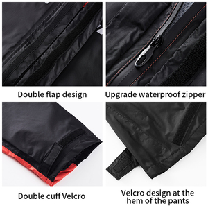 Fashionable Waterproof <strong>Nylon</strong> Poncho <strong>Raincoat</strong> for <strong>Women</strong> Motorcyclists Hiking &amp; Travel Adult Outdoor Rainwear by Fashion - Product Image 5