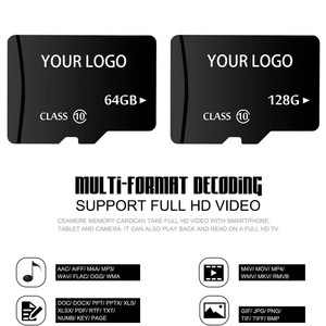 <span class=keywords><strong>Tarjeta</strong></span> <span class=keywords><strong>de</strong></span> <span class=keywords><strong>Memoria</strong></span> TF Clase 10 U1 Mini SD, Compatible con 4K, 2GB-256GB, Negra, OEM, para MP3, GPS, Cámara, Teléfonos Móviles - Product Image 4