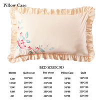 Draps de lit en coton égyptien de qualité supérieure, taille Queen, broderie