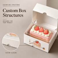 Boîte à biscuits personnalisée en carton blanc pliable, nouvelles innovations, bon prix