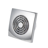 Refroidisseur d'air pour salle de bain avec lumière LED, ventilateur d'extraction, couleur blanche, 50 Cfm