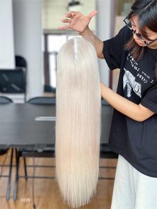 วิกผมแท้สำหรับผู้หญิงผมคนรัสเซียปักท็อปเปอร์ลูกไม้5x5ดีไซน์ใหม่หรูหราออกแบบได้ตามต้องการ - Product Image 2