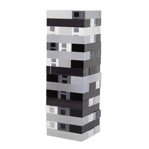 Nhà Máy Tùy Chỉnh Lucite Khối Cube Cầu Vồng Acrylic Xếp Chồng Tháp Trẻ Em Câu Đố Trò Chơi Xếp Chồng Trò Chơi Acrylic Xây Dựng Khối Trò Chơi - Product Image 5