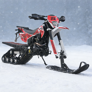 Nouvelle Offre 2026 : Moto Tout-Terrain 300cc à Chenilles pour Neige et Sable – Grandes Chenilles en Caoutchouc Universelles pour Dirt Bike et Motoneige - Product Image 3