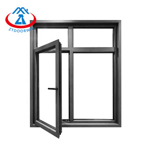 ZHTDOORS <span class=keywords><strong>Cuisine</strong></span> de luxe Fenêtres en verre à battants Fenêtre en aluminium Upvc 2000mm X 1200mm avec barres de sécurité - Product Image 3