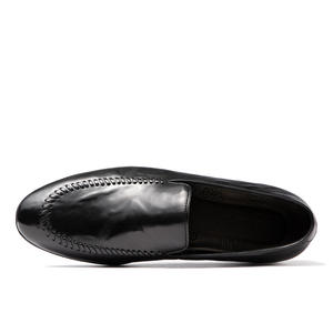 Zapatos de Cordones de Moda, Suela de Goma, Diseño Impermeable y Transpirable, Mocasines Sólidos para Hombre, Hechos a Mano, con Borlas, para Bodas y Fiestas - Product Image 4