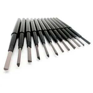 Wholesale Fashion Style no logo private label custom water proof suppliers Eyebrow Pencil with brush