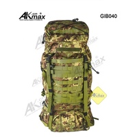 AKmax 60L Mochila Táctica Digital Woodland Camuflaje