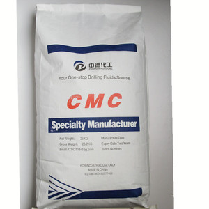 Prix d'usine de la poudre blanche de carboxyméthylcellulose Prix Échantillonnage gratuit Perte de fluide CMC de qualité de forage - Product Image 1