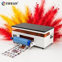 Imprimante UV DTF A3 de bureau Dx7 du fabricant chinois, machine d'impression d'autocollants rouleau à rouleau pour petites entreprises, imprimante UV A3