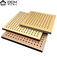 Projet de construction Panneaux acoustiques en bois massif perforés 3M Decor MDF, panneaux muraux acoustiques en bois, panneaux de plafond décoratifs