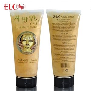 Masque facial hydratant en gelée dorée OEM Cosmetics Beauty Face Skin Care, marque privée, masque facial au bio-collagène 24K or. - Product Image 4
