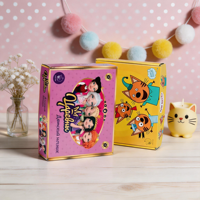 Boîte d'expédition en carton ondulé personnalisée, imprimée en couleur, pour l'emballage de jouets pour enfants, cadeaux, dessins animés