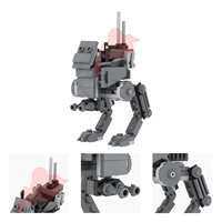 MOC2382 AT-RT 103 pièces Briques de construction éducatives Guerre des étoiles Film Plastique DIY Modèle Blocs de construction Jouets Cadeau Enfants