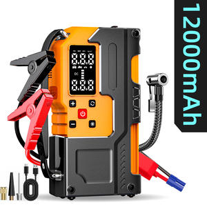 2025 professionnel 8000 MAh numérique Powerbank chargeur de batterie de <span class=keywords><strong>voiture</strong></span> câble de démarrage de saut et <span class=keywords><strong>avec</strong></span> pompe à air de gonflage de pneu - Product Image 6