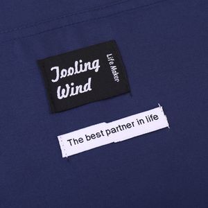 Celemek pembersih LOGO iklan kustom kaus kaki memasak warna hitam uniseks rompi pria wanita ukuran ekstra besar untuk pria dan wanita - Product Image 3