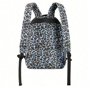 Sac à dos tendance à motif léopard pour femmes, grande capacité, sacs d'école pour étudiants, sac à dos pour adolescentes et adolescents - Product Image 2