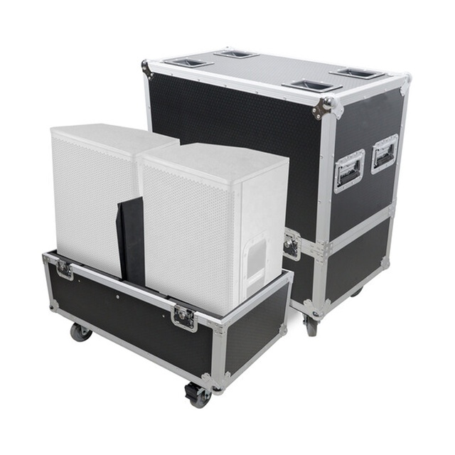 Two 12 Inch Speaker ATA Flight Case