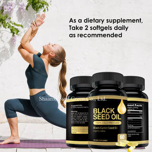 OEM/ODM op maat gemaakte <span class=keywords><strong>capsules</strong></span> met hoogwaardige koudgeperste zwarte komijnzaadolie - Product Image 6