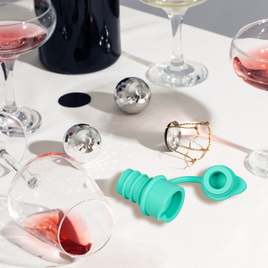 Wholesale Silicone Bottle Stoppers, Vacuum Seal Freshness Lids for Drink Bottles, <b>Spice</b> <b>Jars</b>, Multi-Purpose Party Stoppers - Product Image 1