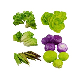 Vegetales variados falsos, para el hogar Decoración de cocina, maíz, pimienta, pepino, zanahoria, ajo - Product Image 1