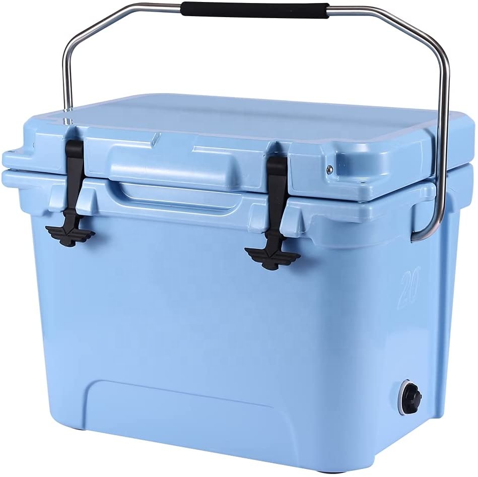 Портативный изолированный холодильник для кемпинга, пикника, рыбалки