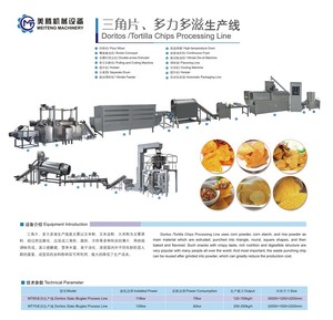 Máquina de Procesamiento de Tortillas/<span class=keywords><strong>Doritos</strong></span>/Nacho/Chips de Maíz de Acero Inoxidable de Nuevo Tipo, Equipo Multifuncional de Gran Capacidad - Product Image 4