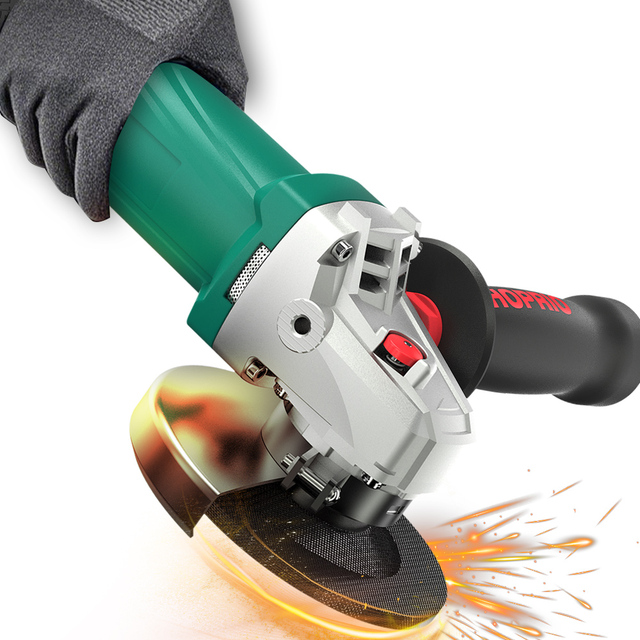 Corded Electric 125mm Brushless Angle Grinder with Variable Speed for Smooth Grinding