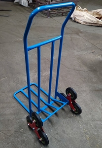 รถกระสอบเหล็ก6ล้อสำหรับงานหนักออกแบบแพลตฟอร์มแบบกำหนดเองสำหรับปีนบันไดรถเข็นเคลื่อนที่ - Product Image 4