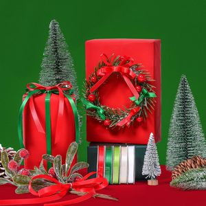 Cinta de Satén de Poliéster Personalizada con Impresión de Serigrafía a una Cara, Ancho de 6mm-75mm, 100 Yardas por Rollo - Product Image 5