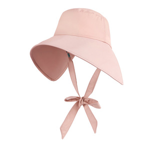 Qianqianwo Sunshade Hat Wide Brim Breathable UV Protection Outdoor Sports Cap Women Summer - Product Image 5