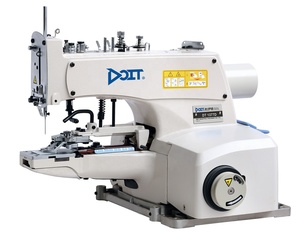 Máquina de coser industrial de accionamiento directo DT1377D DOIT con botón de fijación, precio de máquina de coser industrial, máquina de coser de puntada plana - Product Image 1