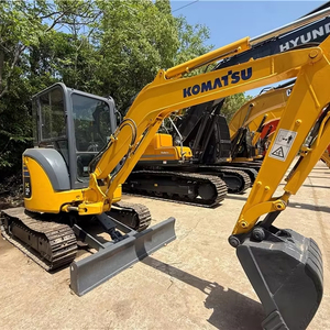 Vente mondiale populaire Yishun utilisé Komatsu 3.5 tonnes mini-pelle PC35 avec moteur boîte de vitesses pompe à engrenages composants de base en Stock - Product Image 1